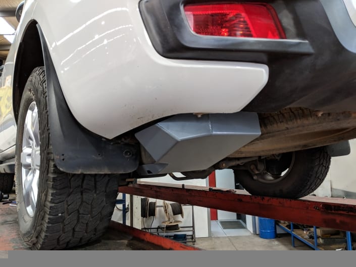 Brown Davis Ford Everest Replacement Long Range Fuel Tank Brown